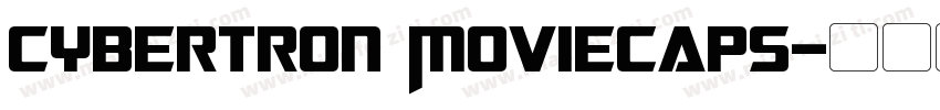 Cybertron Moviecaps字体转换